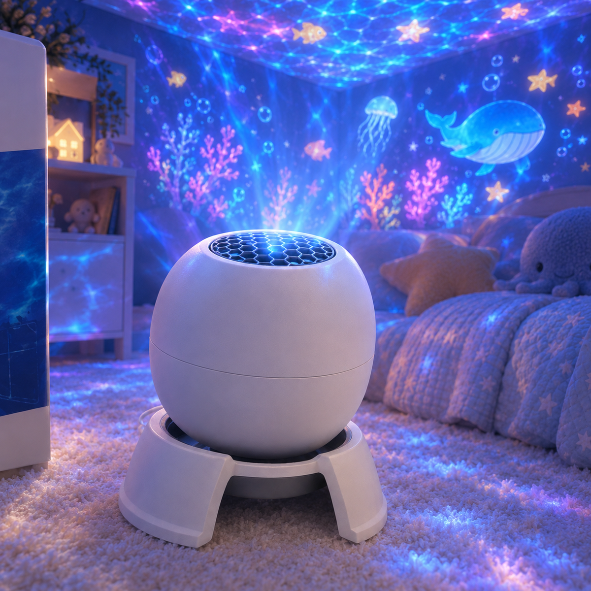 ElumiLand Kids 360 Ocean World Projector